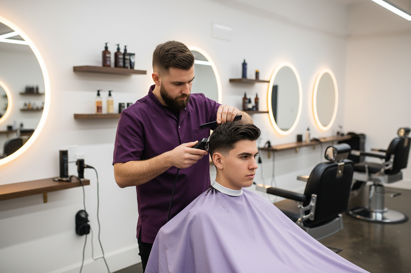 The Male Room - Barber Scene